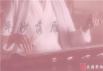 古琴曲《平沙落雁》PA旗舰厅琴坊瑶品落霞式演奏
